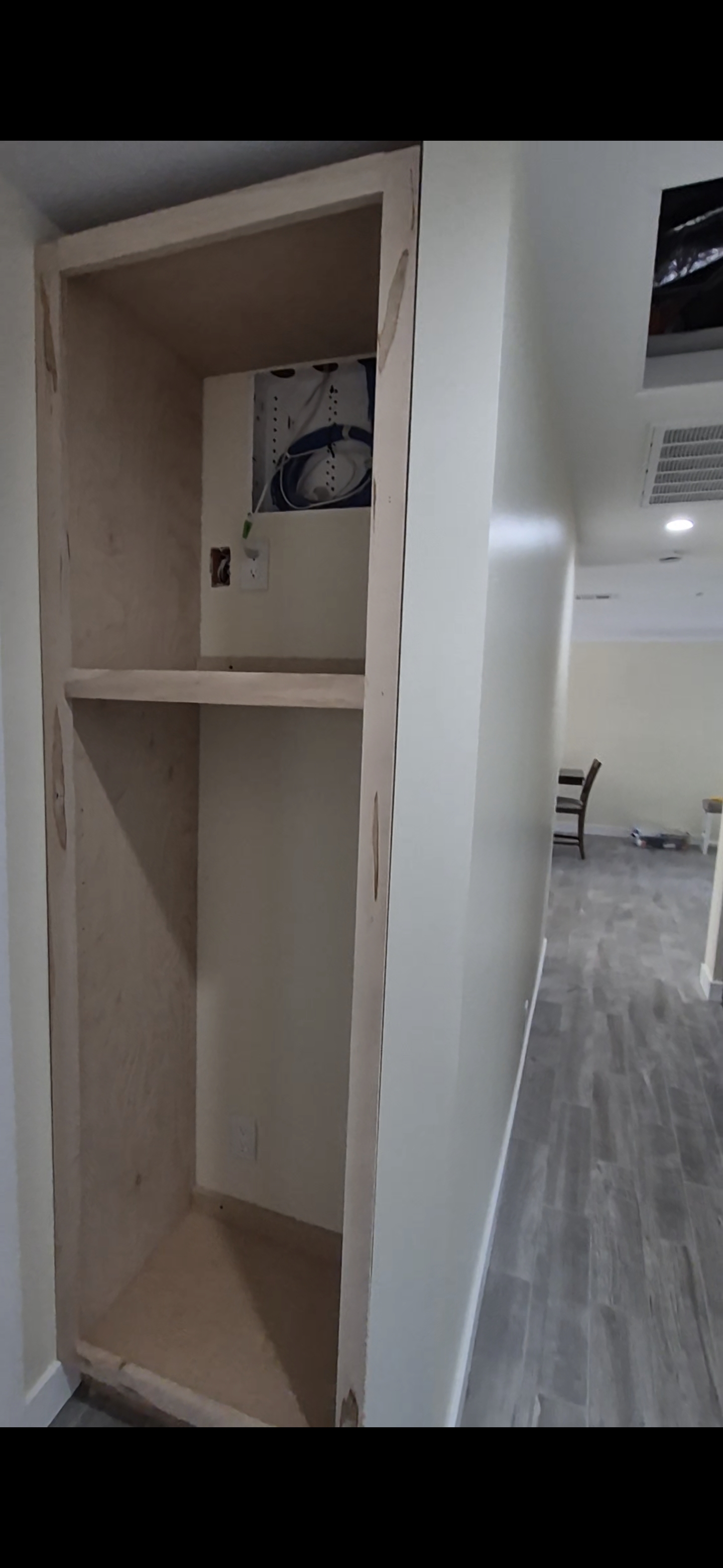 Closet organization and cabinet installation