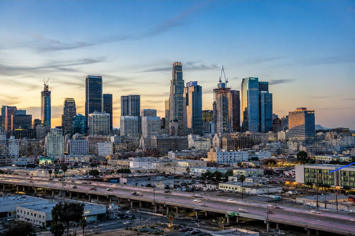 Los Angeles County service area